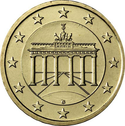 Deutschland 50 Euro-Cent 2014  Kursmünze mit Eichenzweig