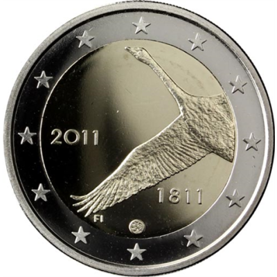 Finnland-2-Euro-2011-PP-200-Jahre-Bank-von-Finnland-I