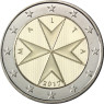 2 Euro Kursmünzen aus Malta 2017 Mzz. F 