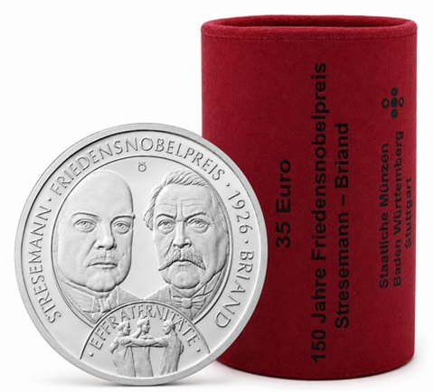 Deutschland-35-Euro-2026-Silber-Friedensnobelpreis-Rolle