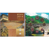 Griechenland 3,88 Euro 2014 stgl. KMS 1 Cent - 2 Euro  im Folder 