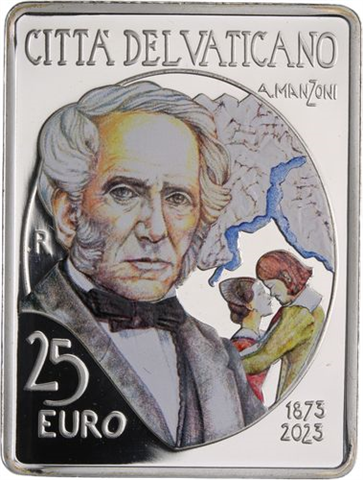 Vatikan-25Euro-2023-AGpp-Manzoni-Etui