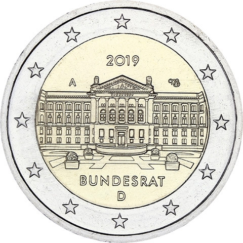 2 Euro Bundesrat 2019 online bestellen A