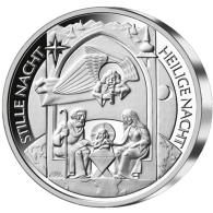 Deutschland-50Euro-2026-Silber-PP-Weihnachtslieder-Stille-Nacht-RS