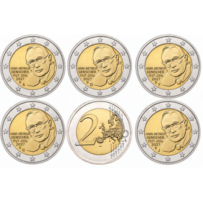Deutschland-2-Euro-2027-Stgl-Hans-Dietrich-Genscher-Komplettsatz-RSVS
