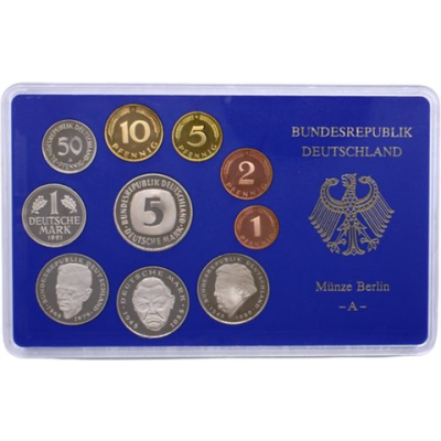 Deutschland-12,68 DM-1991-PP-Kurs-Blister-MzzA-RS