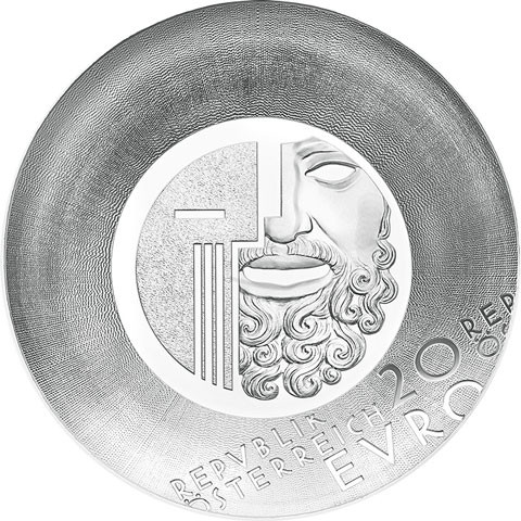 Silbermünze 20 Euro 2020 PP Silber 100 Jahre Salzburger Festspiele Österreich 