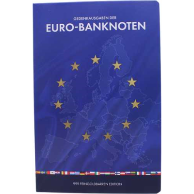 Deutschland-13x1-500unze-AU-Farbe-Euro-Banknoten-Folder