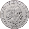 Monaco-100Francs-1999-Agbfr--50Regierungsjubiläum-von-Rainier-III-RS