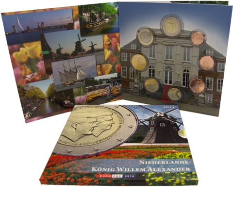 Niederlande 3,88 Euro bfr 2014 KMS Doppelporträt gross