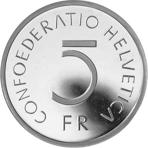 Schweiz-5Franken-1976-CuNi-PP-SchlachtMurten-rs