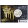 Malta-2-Euro-2022-stgl-Hypogäum-von-Hal-Saflieni-Coincard-VS