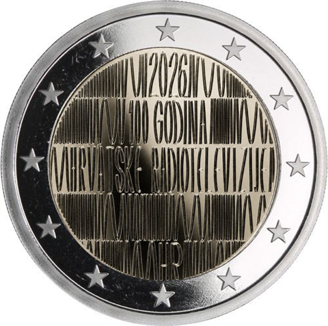 Kroatien-2-Euro-2026-PP-Rundfunk-Etui