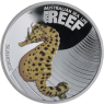 Australien-50 Cent-2010-AGpp-Seahorse-Farbe-RS