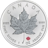 Kanada-5 Dollar-2016-AGstgl-Maple Leaf-Privy Farbe-RS