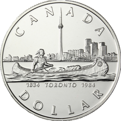Kanada1Dollar1984Toronto