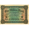 Reichsbanknote 1 Million Mark mit Datum 