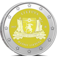 Litauen-2Euro-2025-bfr-Kleinlitauen-RS