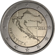 Kroatien-2 euro-2025-bfr-Kursmünze-RS