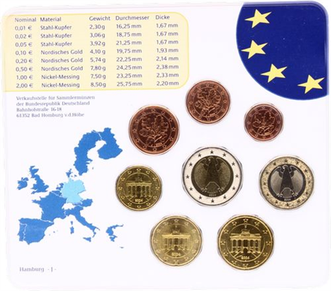 Deutschland-3,88 Euro-2004-Stgl-Kurs-MzzJ-RS