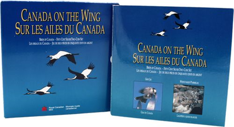 Kanada-50 Cent-1995-AGstgl-Canada on the Wing-RS