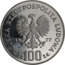 Polen-100 Zlotych-1977-AGpp-PROBE-Wisent-VS