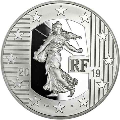 Frankreich-10-Euro-2019-Silber-PP-Franc-Germinal---Napoleon-Bonaparte-III