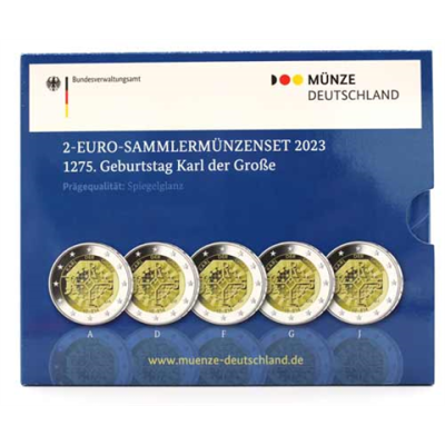 Deutschland-5x2Euro-2023PP-MzzA-J-KarlderGrosse-Folder-RS-1