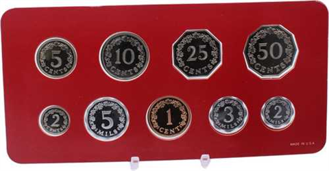 Malta-10,93 Mils-1976-PP-KMS-Etui