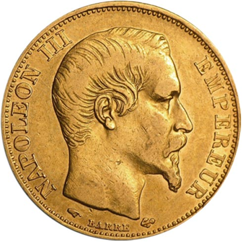 2 x Napoleon 20 Francs