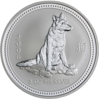 Australien-2 Dollar-2006-AGstgl-Hund-RS