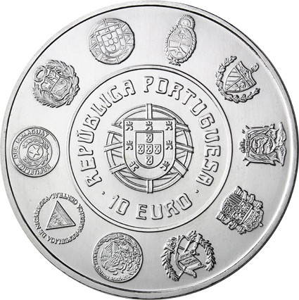 Portugal 10 Euro 2005 stgl.  Architektur und Bauwerke - Ibero-Amerikanische Serie  