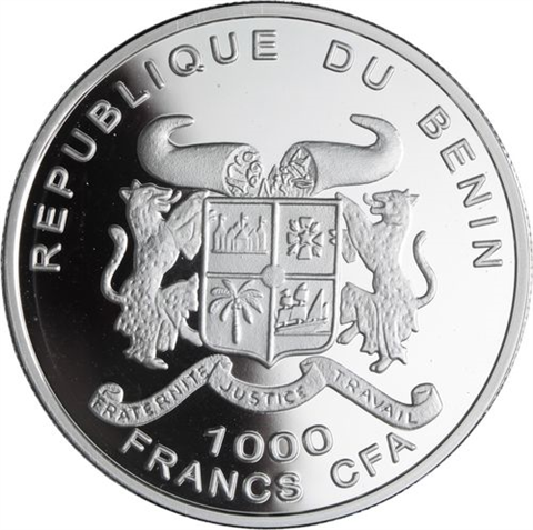 Benin-1000 Francs-2007-AGpp-Kaiser Ferdinand Nordbahn-RS