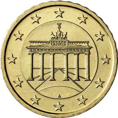 Deutschland 50 Euro-Cent 2016  Kursmünze mit Eichenzweig