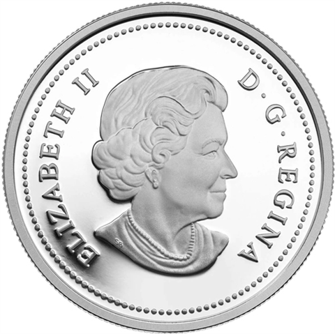 Kanada-1Dollar-2014-AgPP-ZweiterWeltkrieg-RS