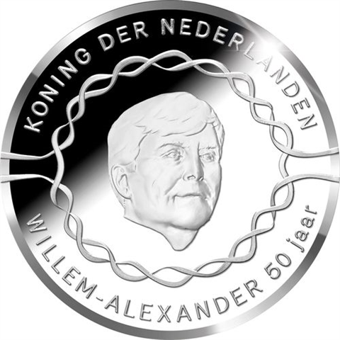 Niederlande 3 x 10 Euro Silber 2017 PP  50 Geburtstag König Willem-Alexander II