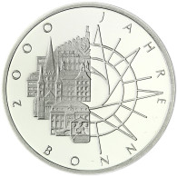 Deutschland 10 DM Silber 1989 Stgl. 2000 Jahre Bonn