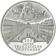 Deutschland 10 DM Silber 1998 Stgl. 300 Jahre Frankesche Stiftungen