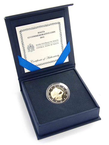 Malta 2 Euro 2014 PP 50 J Unabhängigkeit I