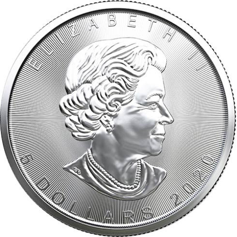 Kanada 5 Dollar 2020 Maple Leaf - Ahornblatt 1 Oz Silbermünze