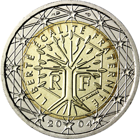 Frankreich 2 Euro 2004 -I