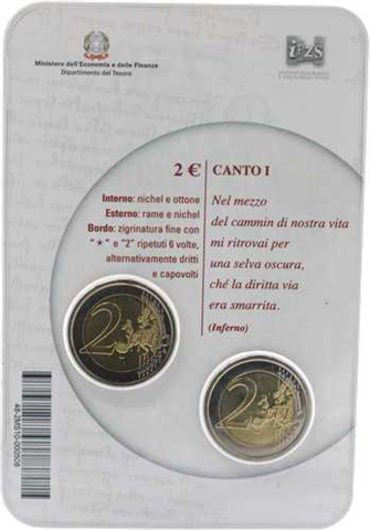 Italien-2x2Euro2015-stgl-DanteAlighiere-Kursmünze-Blister-VS