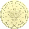 Deutschland 20 Euro Gold 2021 Schwarzspecht Mzz. D