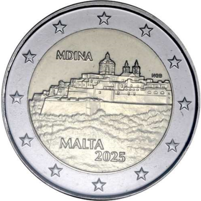 Malta-2-Euro-2025-Stgl-Mdina-RS
