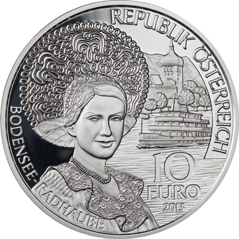 Österreich-10-Euro-2013-Silber-PP-Vorarlberg-Etui