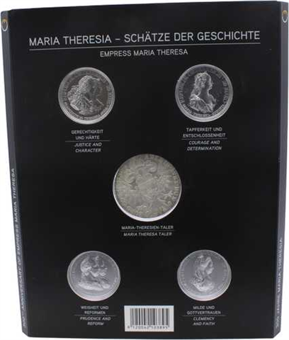 Österreich-4x20 Euro+1 Taler-AGpp-Jubiläumsausgabe-RS