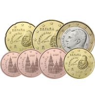 Spanien-1,88Euro-2025-bfr-1-cent-1-euro-kleinmuenzensatz-RS