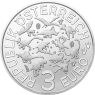 Österreich-3-Euro-2020-Ankylosaurus-II