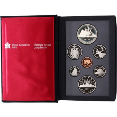 Kanada-2,91Dollar-1987-AGpp-KMS