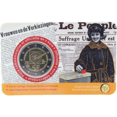 Belgien-2Euro-2023-bfr-Frauenwahlrecht-Coincard-RS